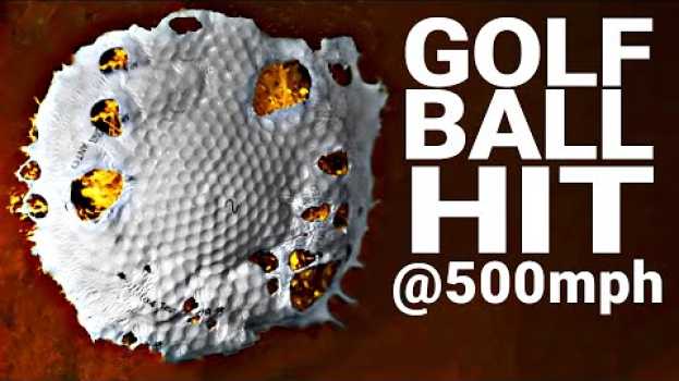 Video How Hard Can You Hit a Golf Ball? (at 100,000 FPS) - Smarter Every Day 216 su italiano