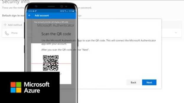 Video How to set up authenticator on a new phone | Azure Active Directory su italiano