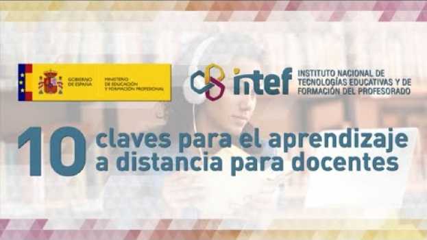 Video Docentes: 10 claves para el aprendizaje a distancia em Portuguese