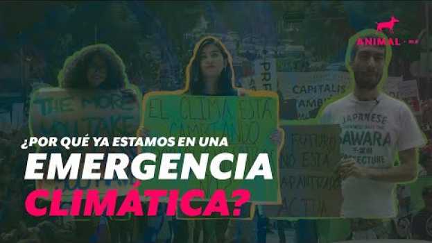 Video ¿Por qué ya estamos en una emergencia climática? em Portuguese