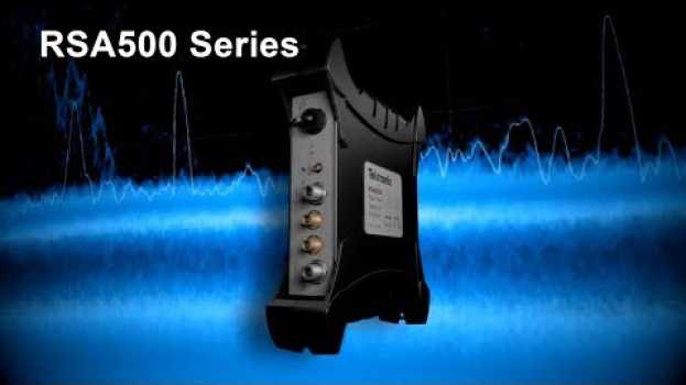 Video Analizador de Espectro RF para PC-USB Portátil-Barato en Tiempo Real-Tektronix RSA500 [WIFI-EMI-EMC] su italiano