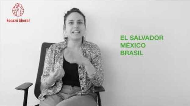 Video ESCAZÚ AHORA - VIOLETA RABI ENTREVISTA em Portuguese