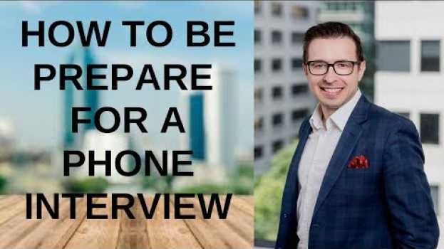 Видео How to be Prepare  for a Phone Interview на русском