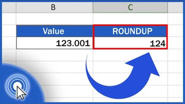 Video How to ROUNDUP in Excel en français