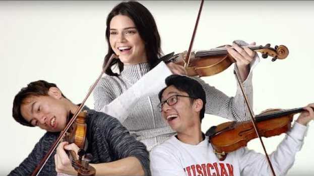 Video Classical Violinists React to Kendall Jenner Playing Violin (and Other Celebrities) su italiano