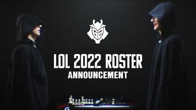 Video The plan is falling into place | G2 Esports LoL Roster Announcement in Deutsch