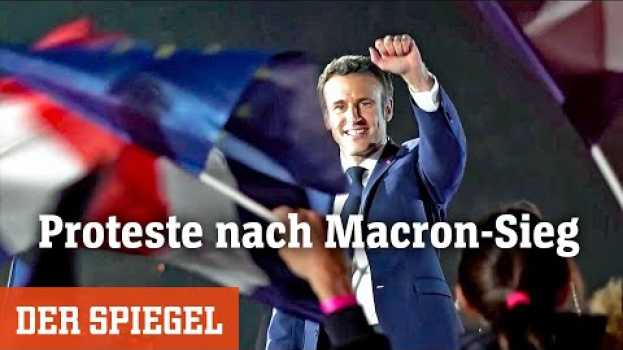 Video Macron nach seiner Wiederwahl: »Ich habe euch von Anfang an gebeten, niemanden auszubuhen« en français