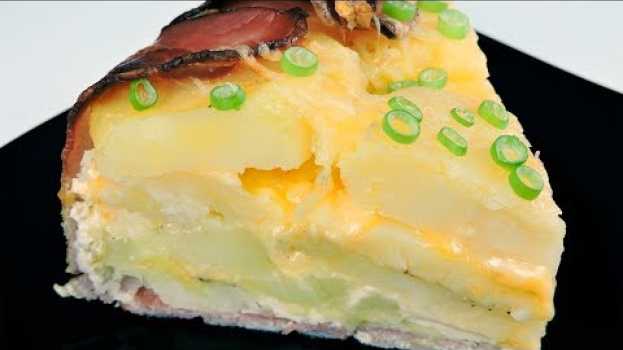 Видео Pastel de patata, beicon... ¡y mucho queso! на русском