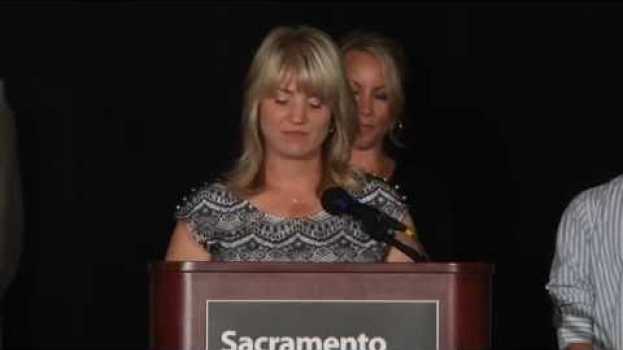 Video Michelle Bebout: Sacramento County Teachers of the Year 2015 Awards Speech su italiano