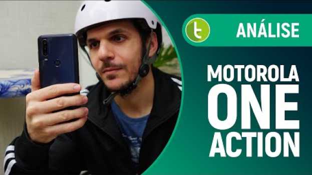 Video Motorola One Action quer substituir sua GoPro | Análise / Review na Polish