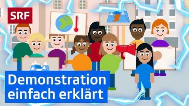 Video Was ist eine Demonstration? | Erklärvideos für Kinder | SRF Kids – Kindervideos in Deutsch