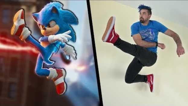 Video Stunts From SONIC In Real Life (Sonic The Hedgehog Movie) su italiano