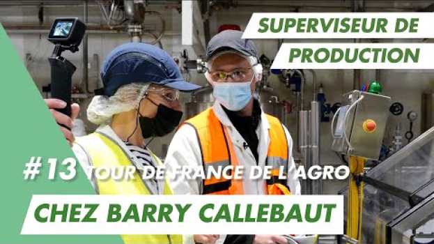 Video Un job qui sent bon le chocolat chez Barry Callebaut en Normandie em Portuguese
