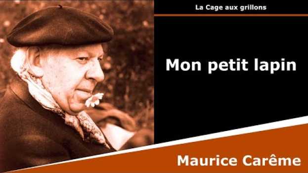 Video Mon petit lapin - Poésie - Maurice Carême en français