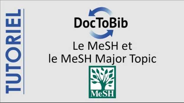 Video 08 - MeSH et MeSH Major Topic 2/4 in English