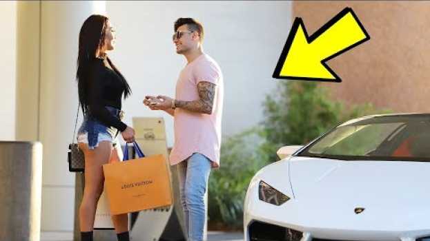 Video WE SEARCHED FOR A GOLD DIGGER & SHE ENDED UP HAVING MORE MONEY THAN ME ! su italiano