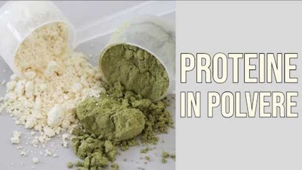Video Proteine in Polvere - Tutto quello che devi sapere em Portuguese