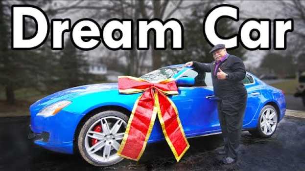 Видео Surprising my Dad with his Dream Car (75% off MSRP)!!! на русском