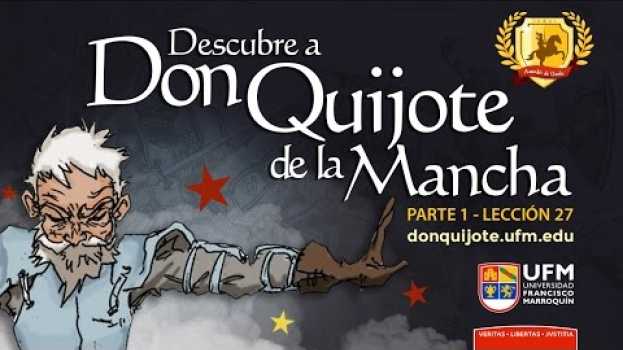 Video Lección 27 Don Quijote impone paz entre el ventero y dos huéspedes in English
