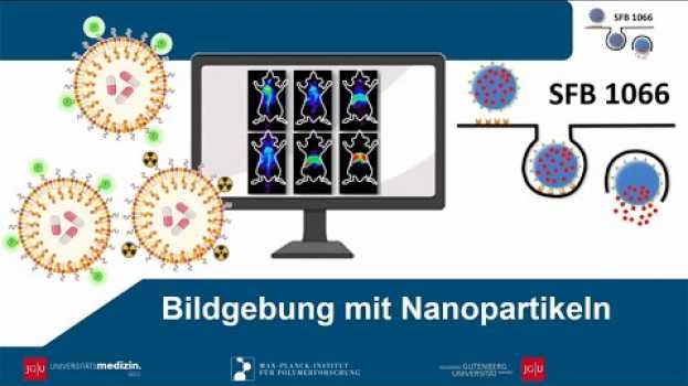 Video SFB 1066: Bildgebung in der Nanomedizin und ihr Beitrag zur Entwicklung moderner Therapeutika em Portuguese