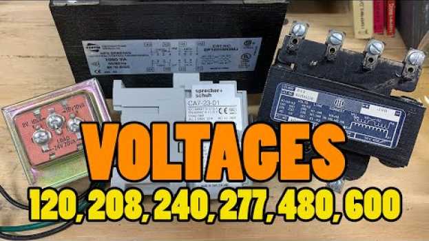 Video Difference Between VOLTAGES - Why We Need Them All in English