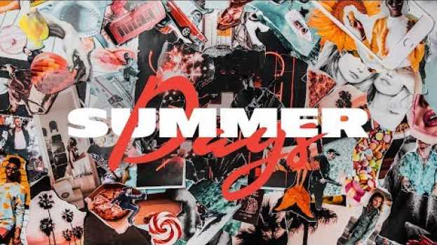 Video Martin Garrix feat. Macklemore & Patrick Stump of Fall Out Boy - Summer Days (Lyric Video) in English