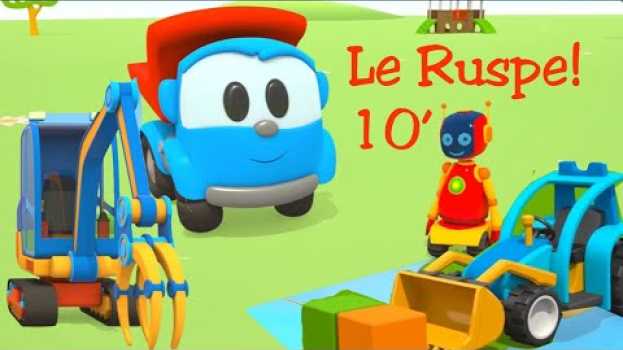 Video I mezzi di Lavoro - Le Ruspe / Compilation per bambini en français
