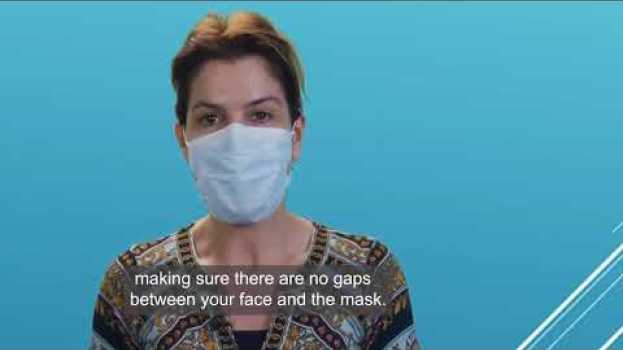 Video Światowa Organizacja Zdrowia - o maseczkach / W.H.O official guidance on wearing of face masks su italiano