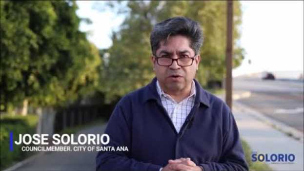 Video City Councilman Jose Solorio reports that the "Tunnel to Nowhere" in Santa Ana is officially closed! in Deutsch