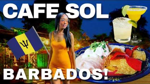 Video Cafe Soul!  Barbados Restaurant Review|  Finally Made It To St.Lawrence Gap! en français