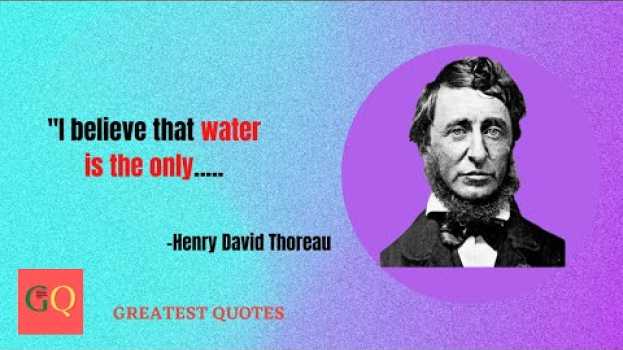 Video 14 QUOTES FROM HENRY DAVID THOREAU THAT WILL MOTIVATE YOU | Motivation #1 in Deutsch