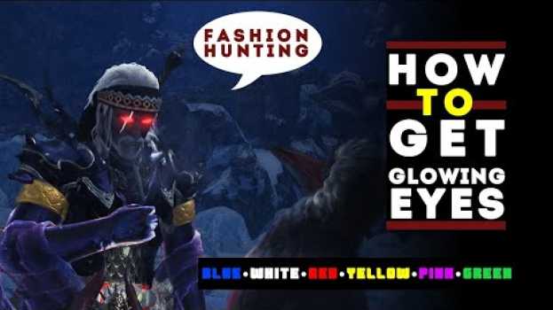 Видео MHW Iceborne - How to get Glowing Eyes and Optimal Settings на русском