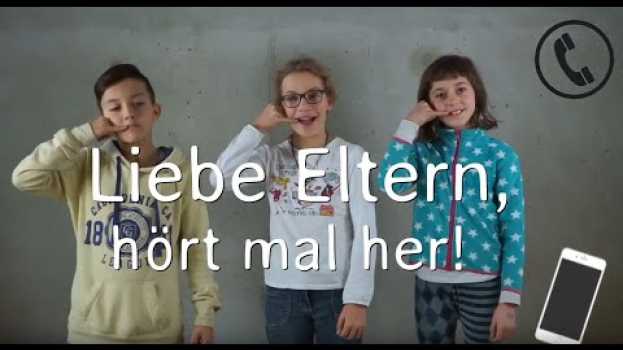 Video Liebe Eltern, hört mal her: Handys stören (Clip 1 von 4) en Español