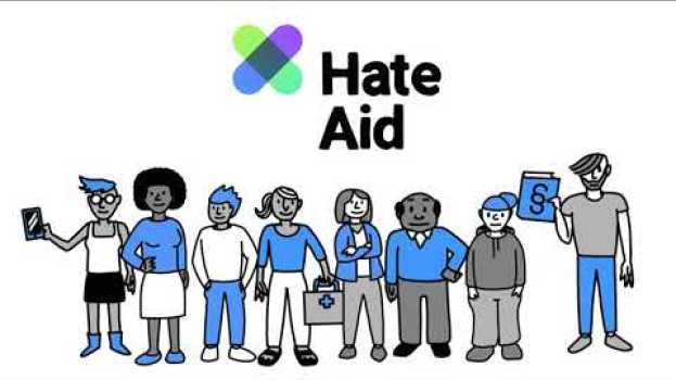 Video Wie funktioniert HateAid? Wie kann ich mich gegen Hass im Netz wehren? in English