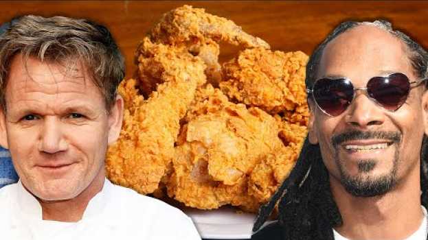 Video Which Celebrity Makes The Best Fried Chicken? em Portuguese