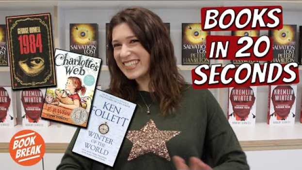 Video 1984 in 20 seconds | #BookBreak in English
