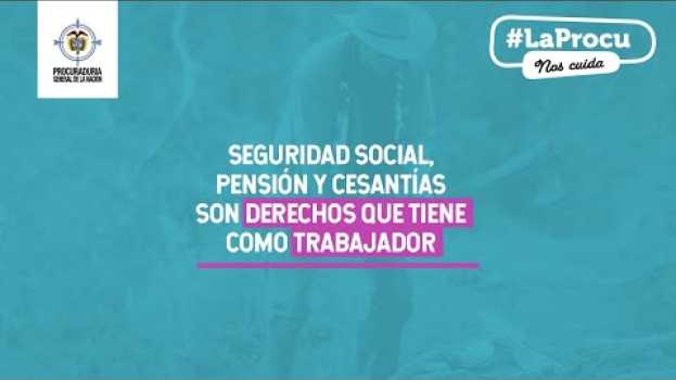 Video #LaProcu le explica que es la protección social em Portuguese