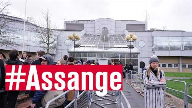 Video #freeAssange: Zwischenstand nach einer Woche Prozessbeobachtung na Polish