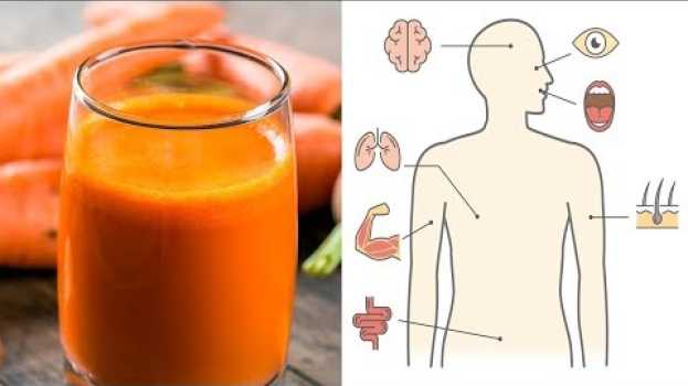 Video Isto é o que Beber Suco de Cenoura Todos os dias pode fazer por você in English