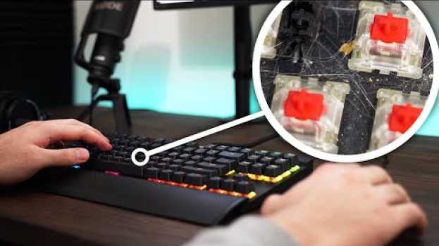 Video How to CLEAN Your Mechanical Keyboard Safely! na Polish