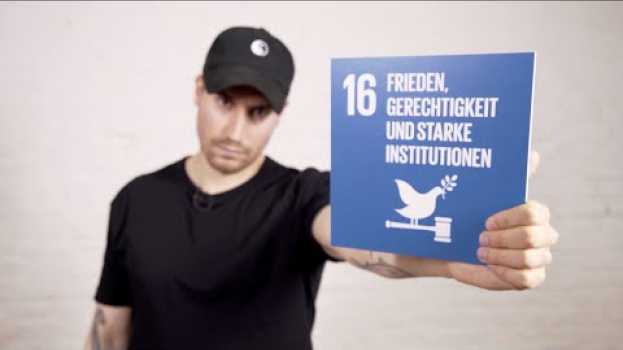 Video Was verbirgt sich hinter "SDG #16 Frieden, Gerechtigkeit und starke Institutionen"? em Portuguese