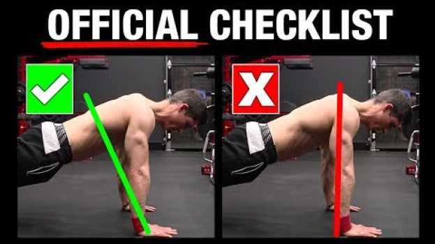 Video The Official Push-Up Checklist (AVOID MISTAKES!) em Portuguese