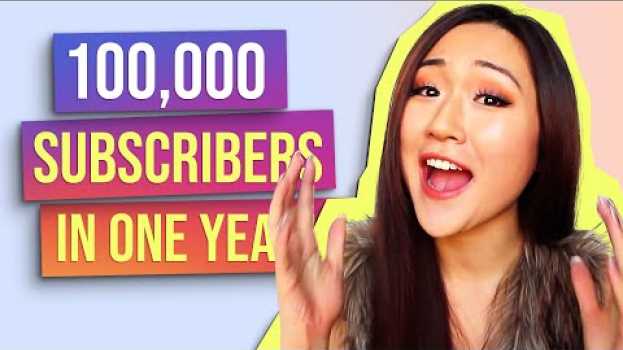 Video How to Get 100K subscribers on Youtube in 1 year 🎉 (TOP 10 Tips) em Portuguese