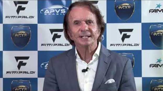 Video Emerson Fittipaldi agora é APVS! su italiano