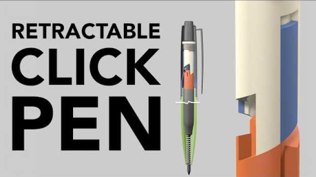 Video How a Retractable Ballpoint Pen Works in English