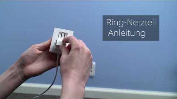 Video So installieren Sie die Ring Doorbell Wired en français