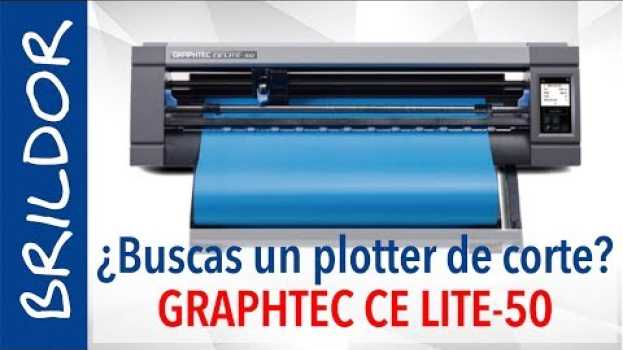 Video Grapthec CE LITE-50: un plotter CAMEO muy mejorado en français