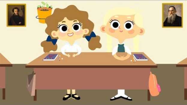 Video Cosa c'è nell'armadio? Cosa mettere il primo giorno di scuola - Cartoni per bambine in English