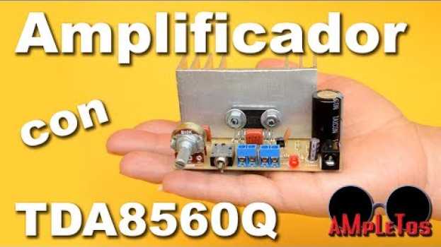 Video Amplificador casero con TDA8560Q (muy fácil de hacer) su italiano