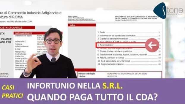 Video Infortunio nella S.R.L. - QUANDO PAGA TUTTO IL CDA? in English